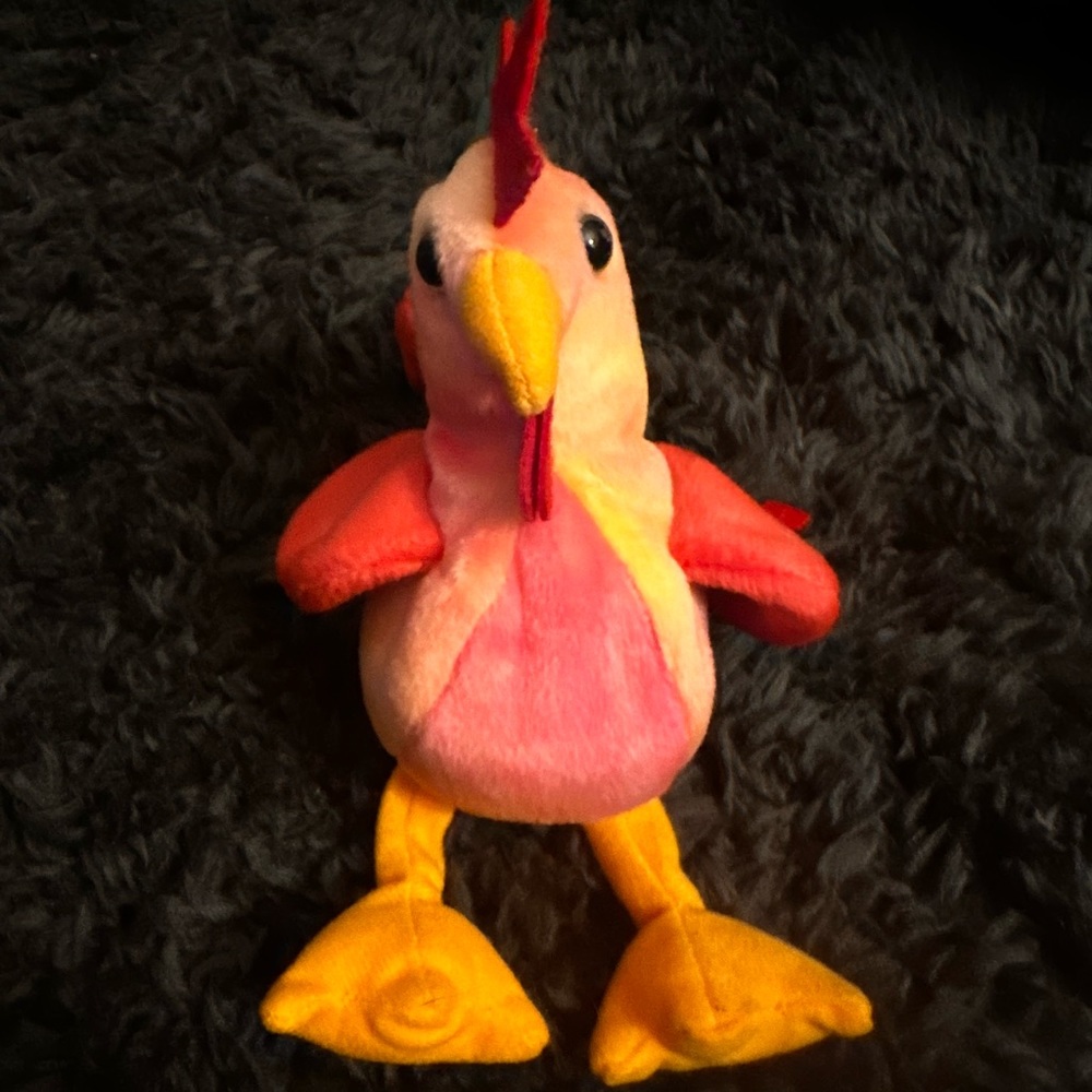 NWOT RARE Beanie Babies Doodle the Rooster
